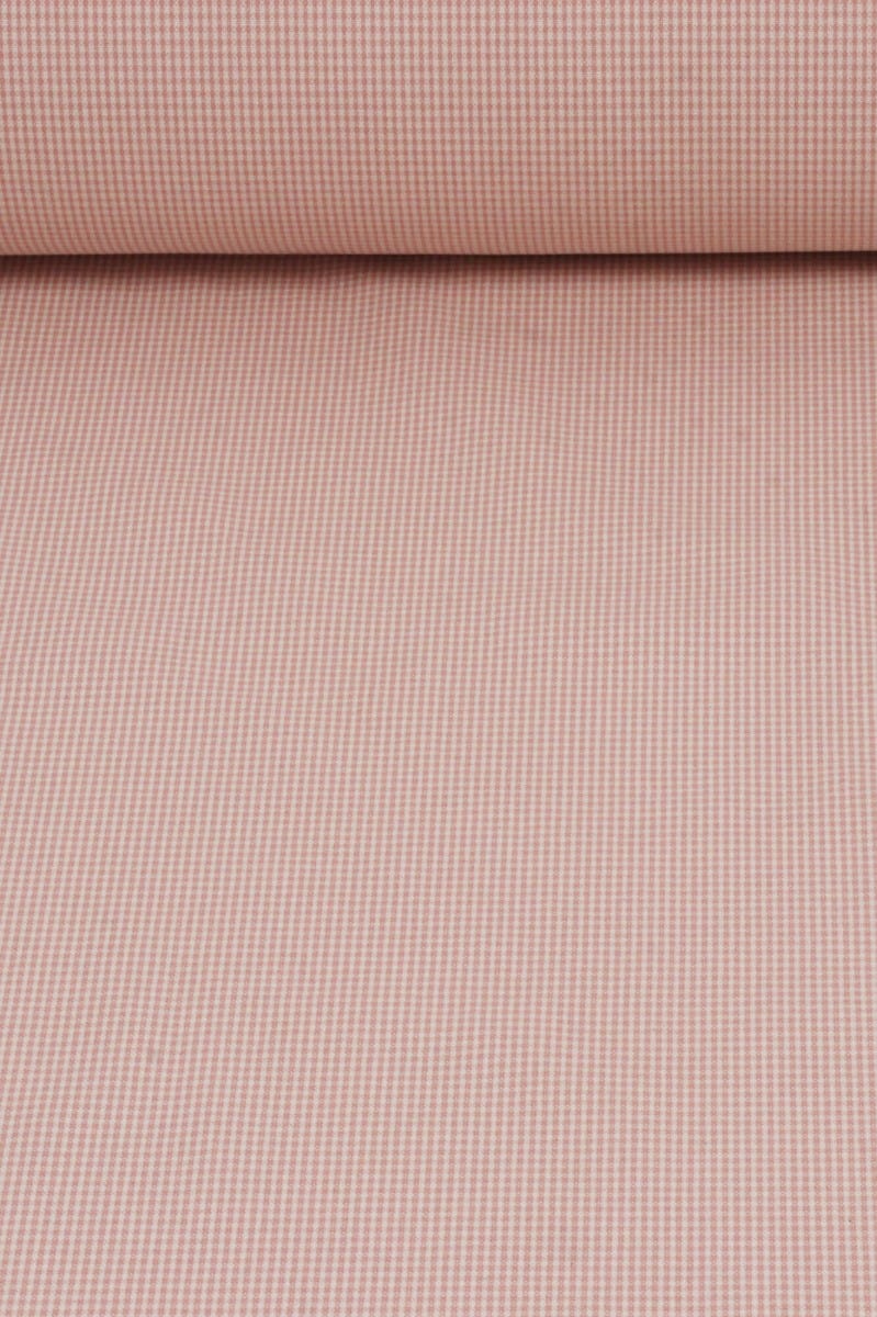 Cottage Mini Gingham Blush Fabric