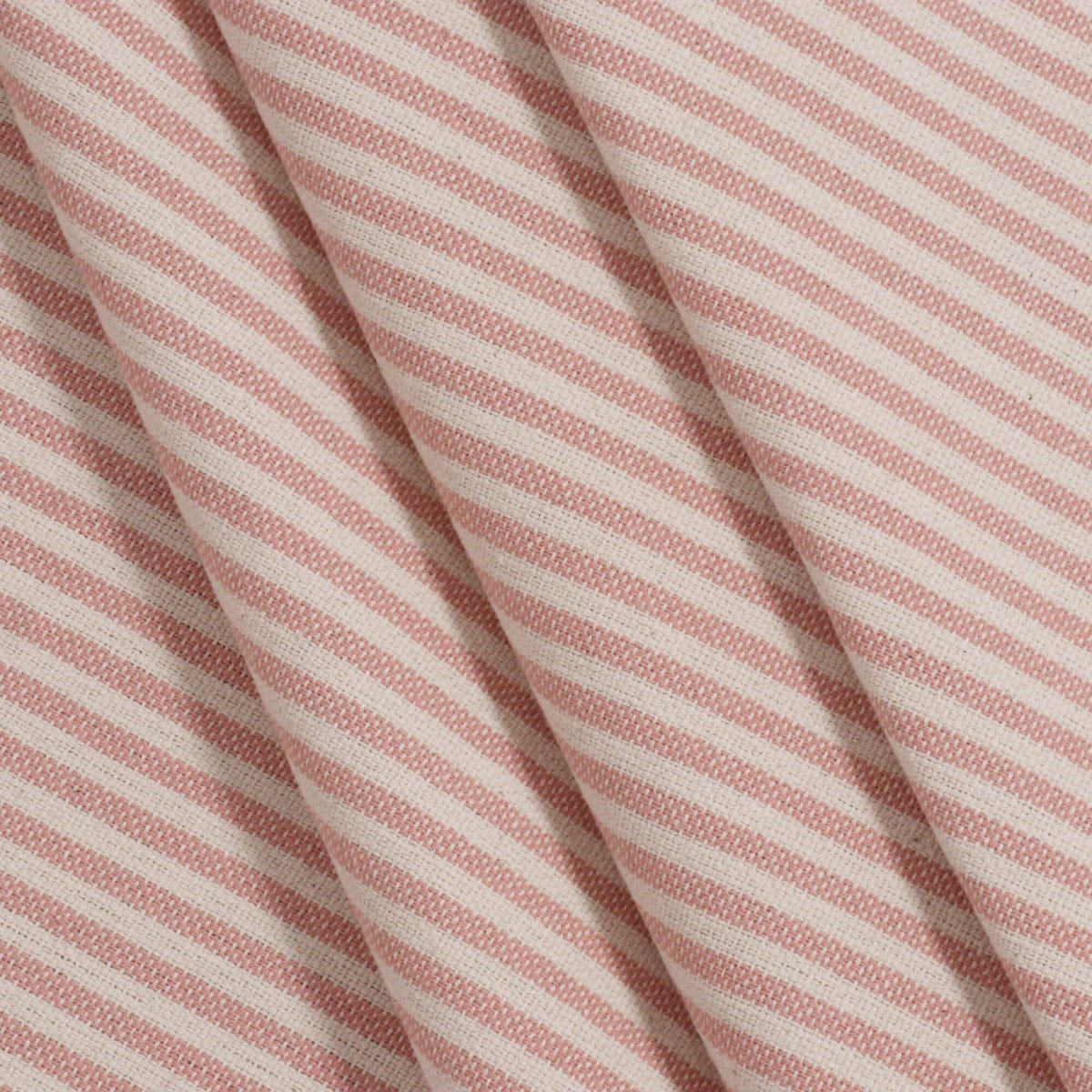 Cottage Stripe Blush Fabric