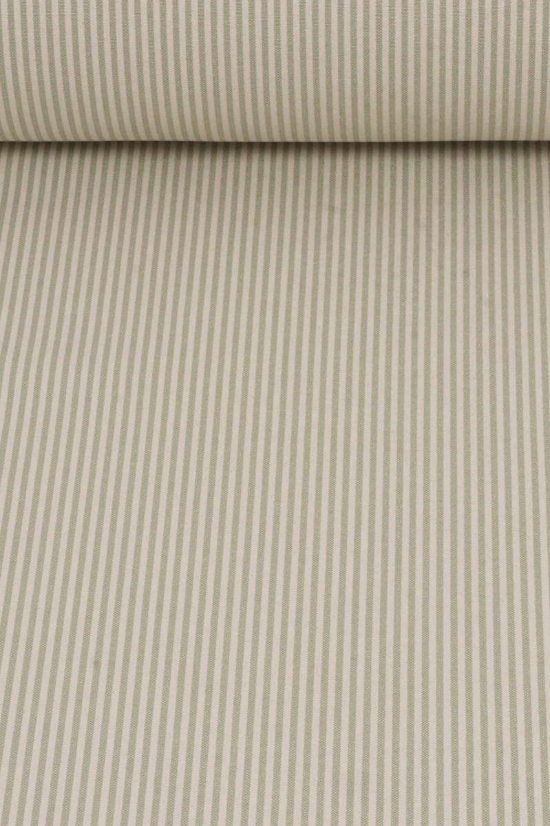 Cottage Stripe Apple Fabric