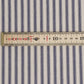 Dart Ticking Stripe Navy FR Fabric