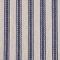 Dart Ticking Stripe Navy FR Fabric