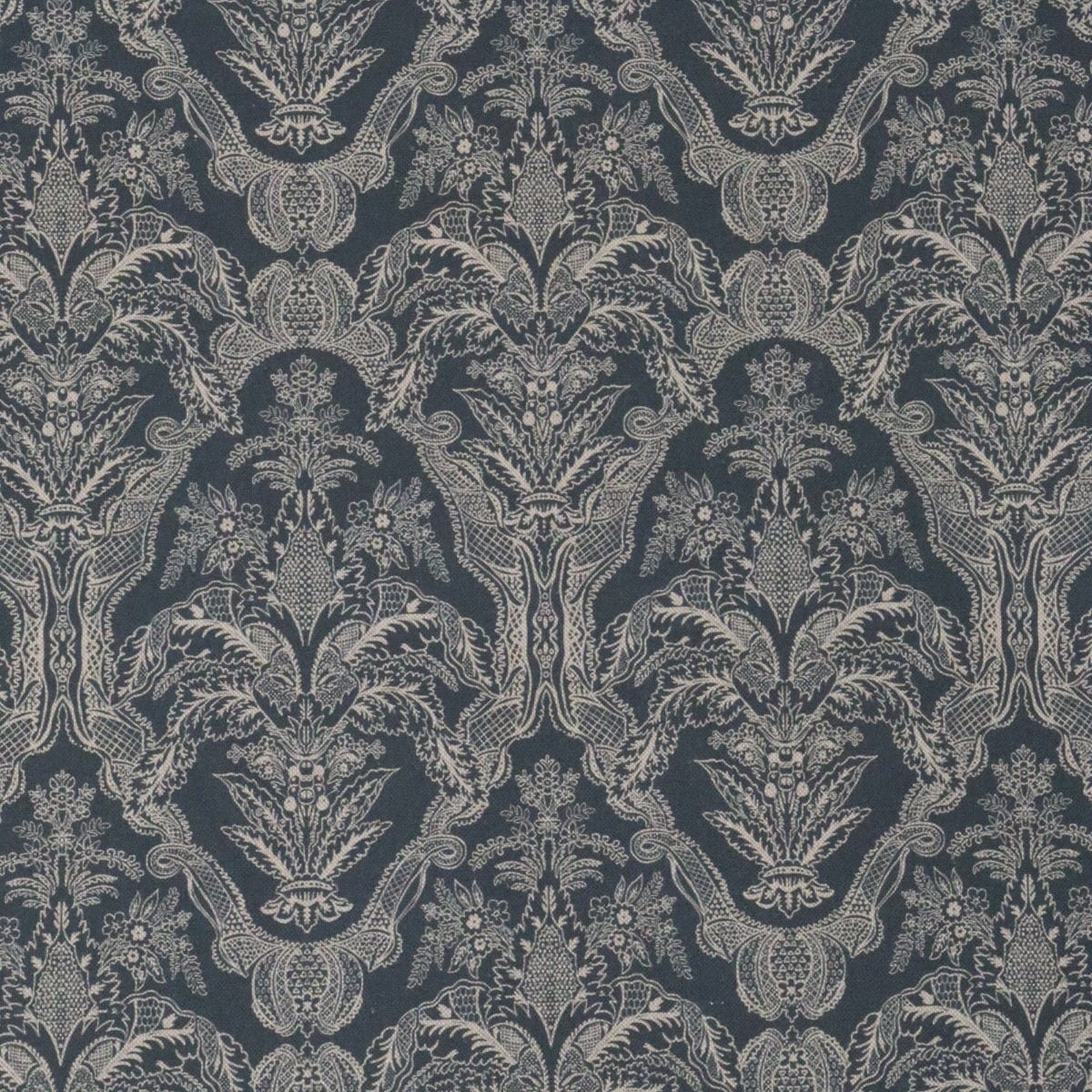 Siena Indigo / White Fabric