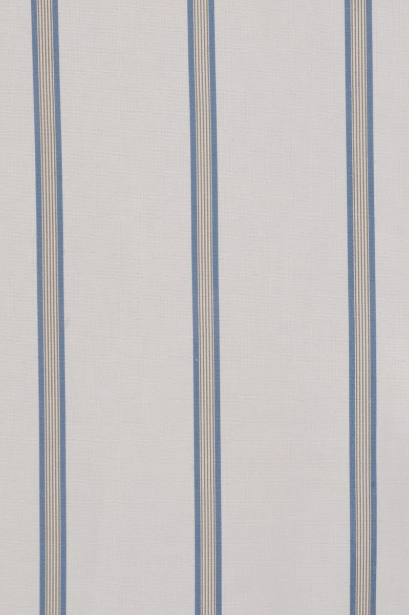 Raleigh Stripe Blue Fabric