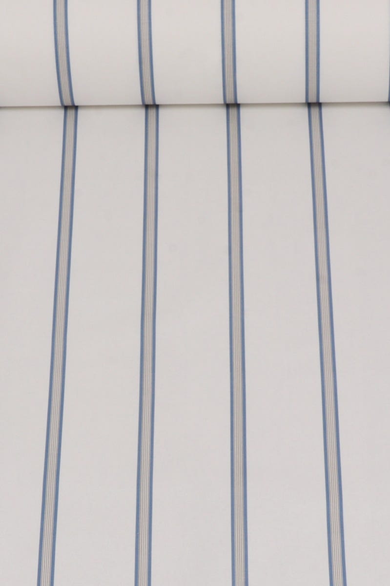 Raleigh Stripe Blue Fabric