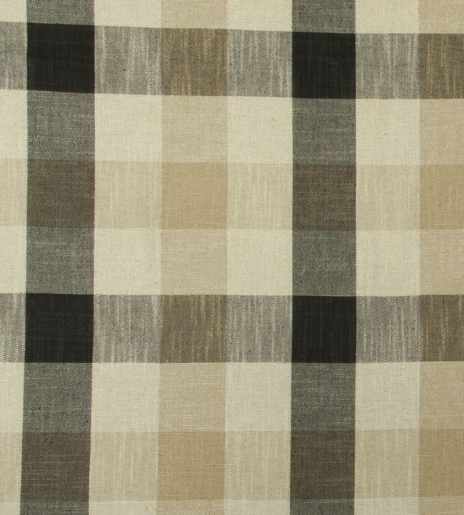 Oban Check Fabric - Green