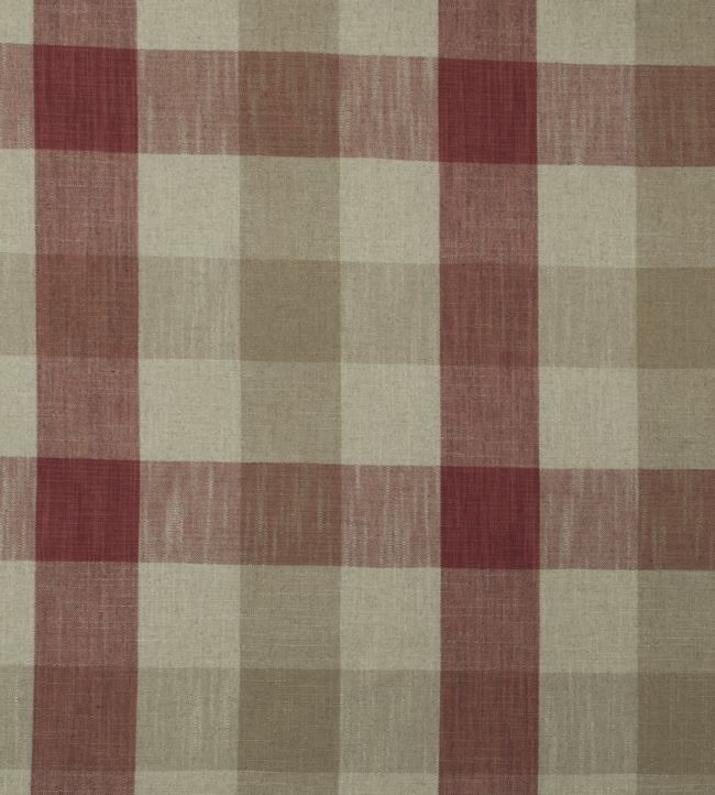 Oban Check Fabric - Pink 