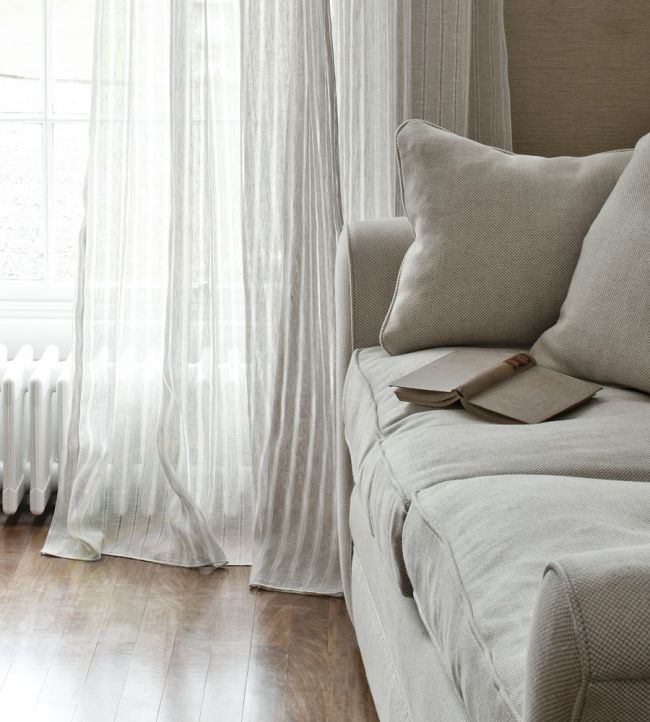 Dundee Room Fabric - Gray