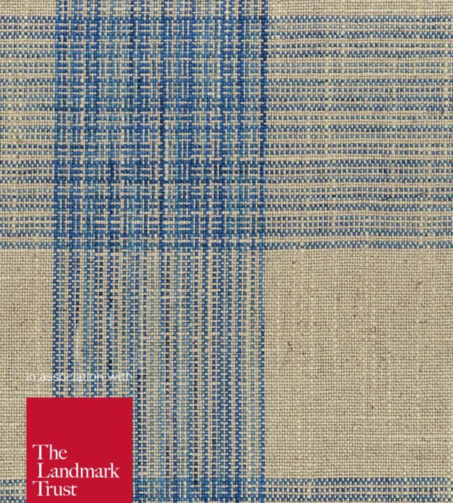 1485 Hemsby Check Fabric - Blue