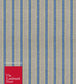 1485 Ticking Stripe Fabric - Blue