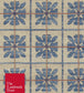 Peake's Check Fabric - Blue 