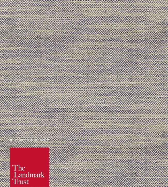 1485 Herringbone Fabric - Blue