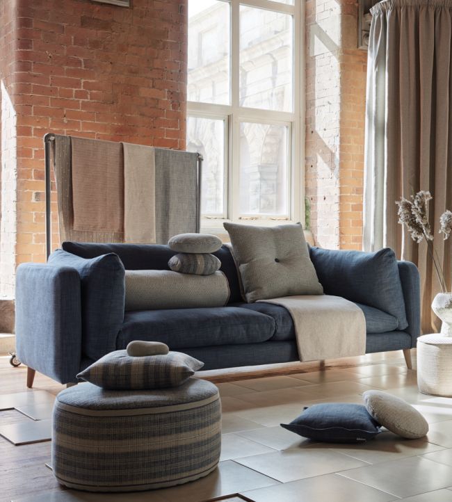 Granular Room Fabric - Gray