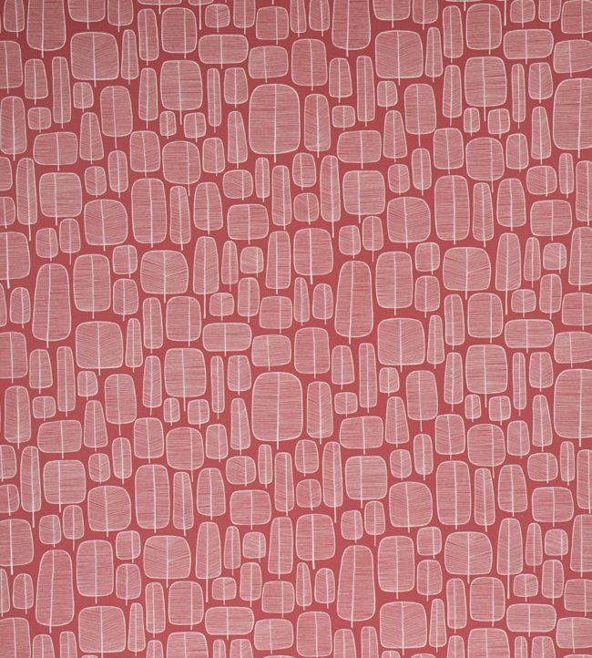 Little Trees Fabric - Red 