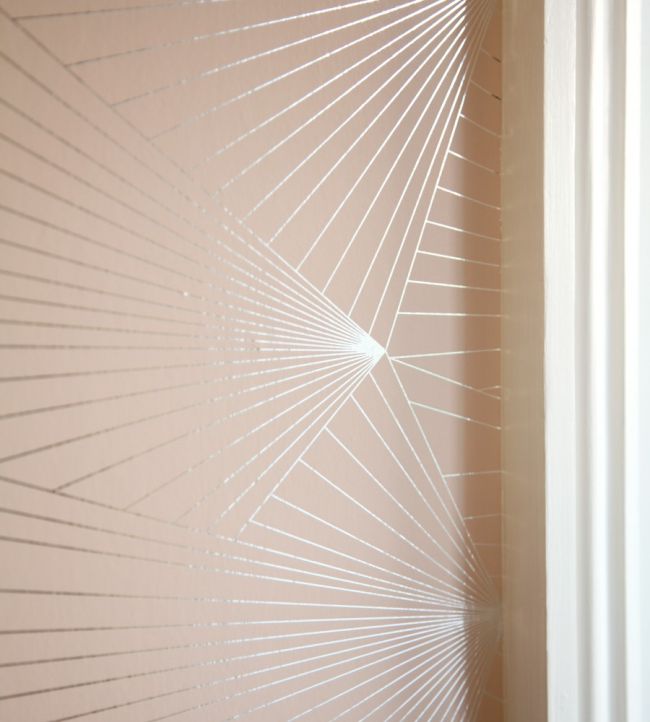 Fan Room Wallpaper - Pink