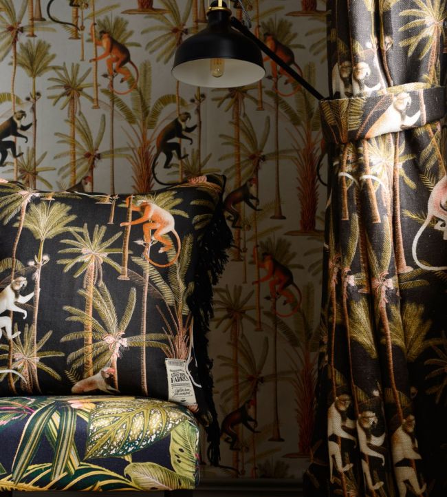 Barbados Room Fabric - Green