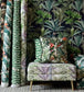 Palmeras Room  Fabric - Green