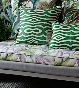Palmeras Room Fabric 2 - Green