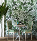 The Manor  Room Fabric - Green