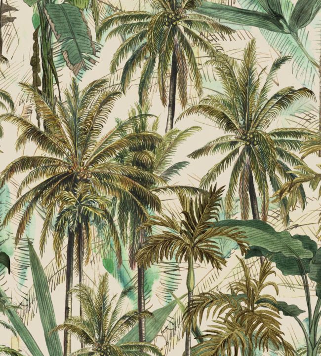 The Jungle Fabric - Green