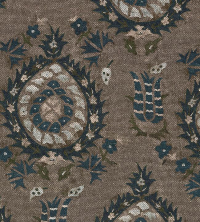 Flourish Dapple Fabric - Gray