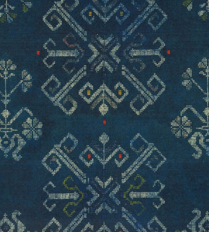 Roots Fabric - Blue
