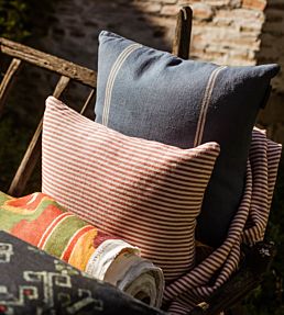 Katalin Stripe Room Fabric 3 - Blue