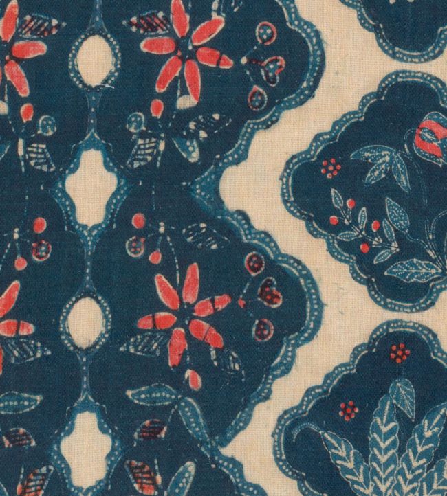 Phoenicia Batik Fabric - Blue