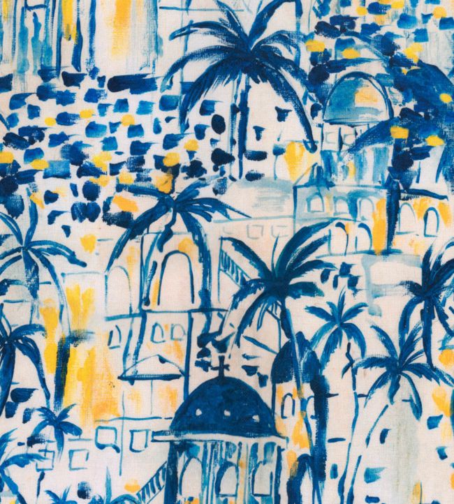 Rhodes Fabric - Blue