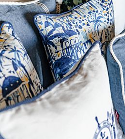 Rhodes Room Fabric 2 - Blue