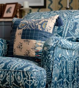 Jingo Room Fabric 2 - Blue