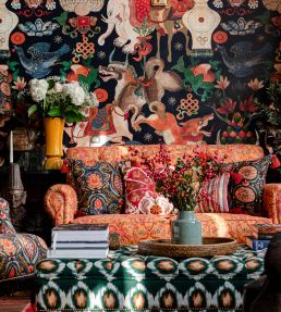 Soul Sacrifice Room Fabric - Green