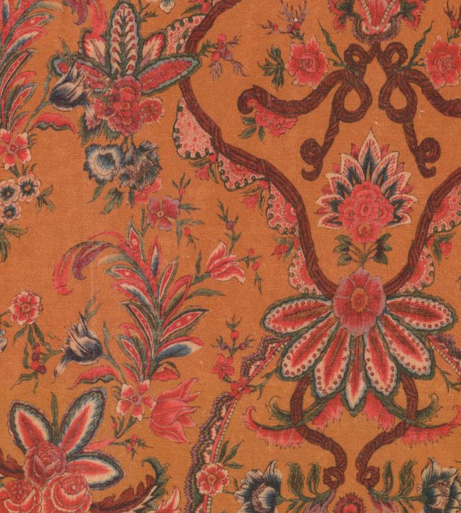 Woodstock Fabric - Orange