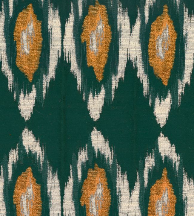 Pradesh Ikat Fabric - Green