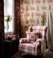 Sullivan Plaid Room Fabric 2 - Red