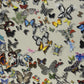Butterfly Parade Fabric - Gray 