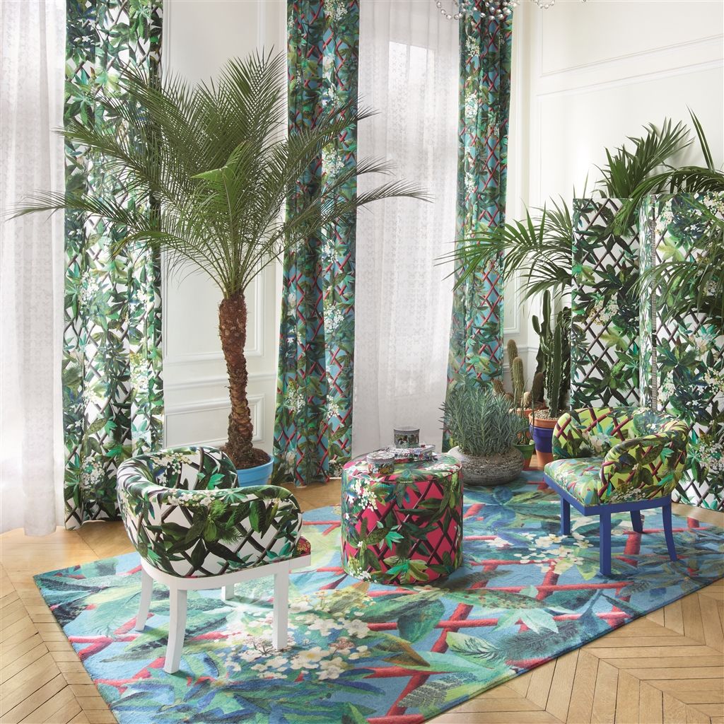 Canopy Room Fabric - Green