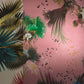 Oiseau Fleur Bourgeon Room Fabric 5 - Pink