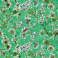 Fleur D Assam Fabric - Green