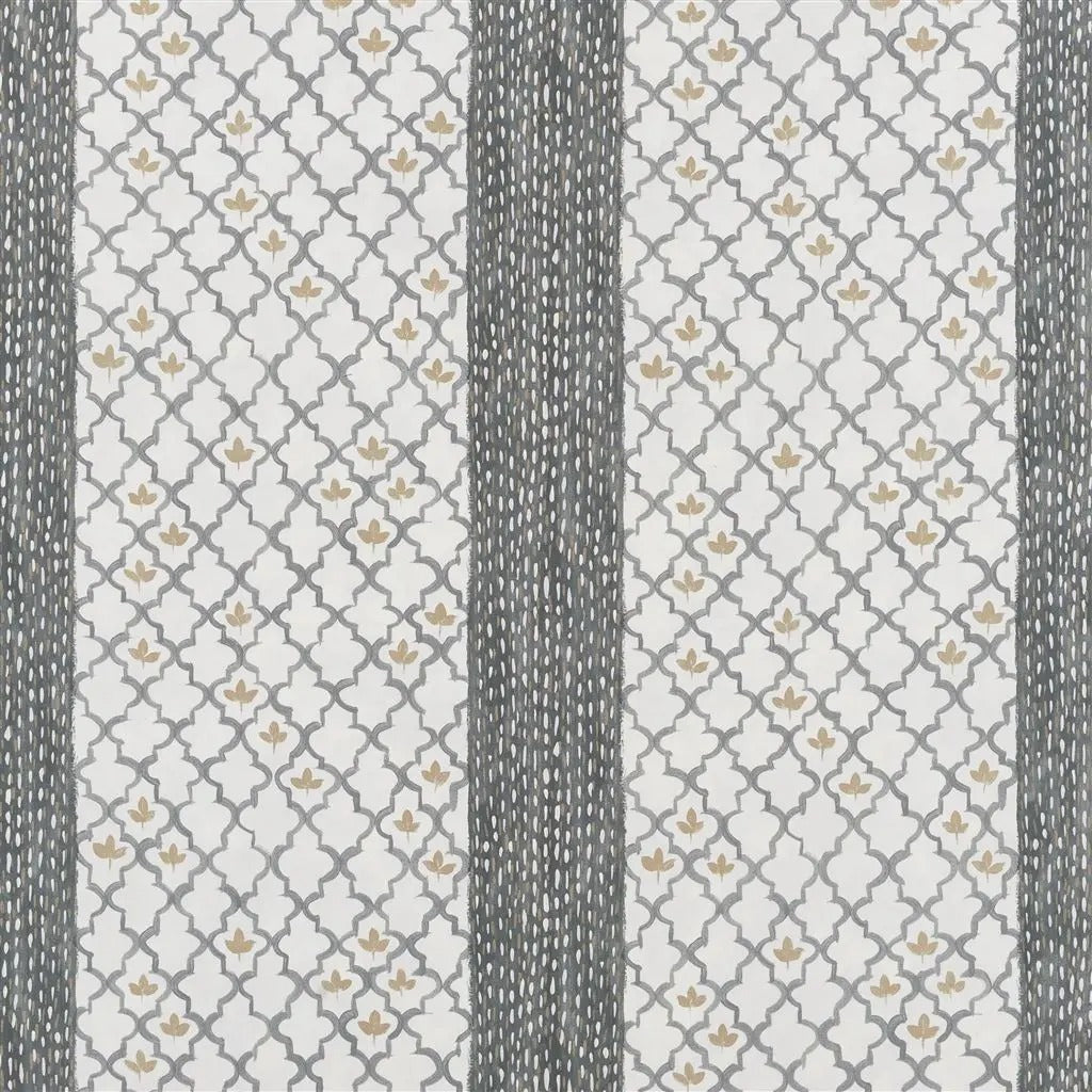 Pergola Trellis Fabric - Gray