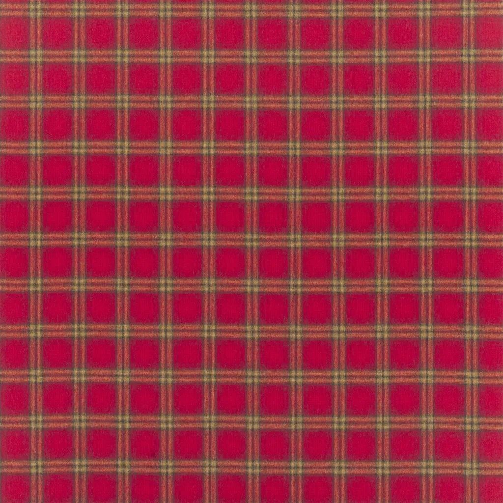 Delamere Fabric - Red 