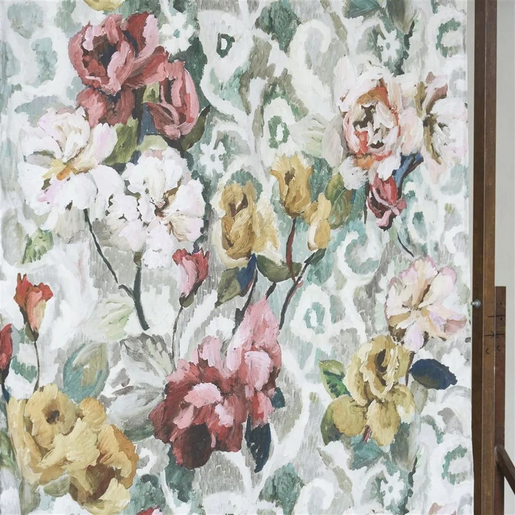 Tapestry Flower Room Fabric 3 - Multicolor 