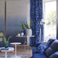 Guerbois Room  Fabric 2 - Blue