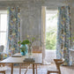 Glynde Room Fabric - Blue