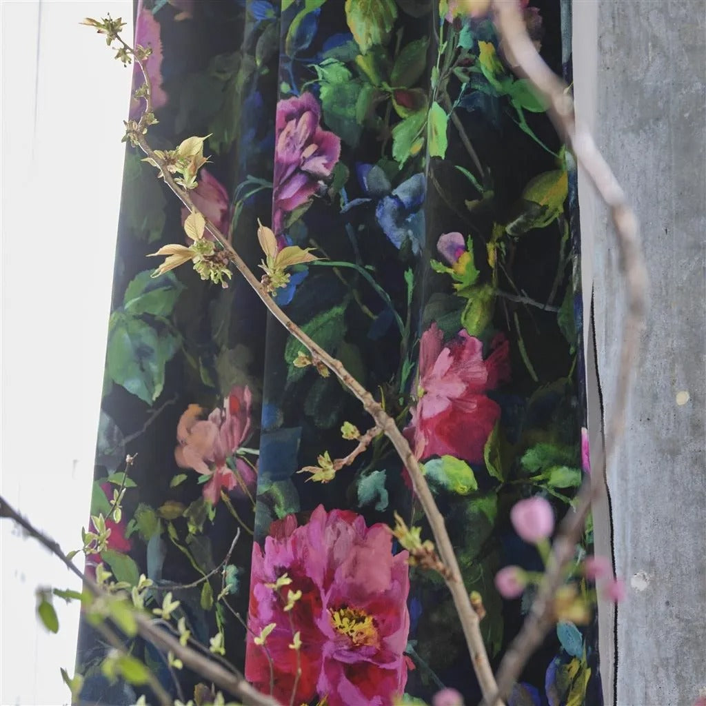 Gertrude Rose Room Fabric 2 - Green