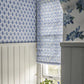 St John Street Trellis Room Fabric 3 - Blue