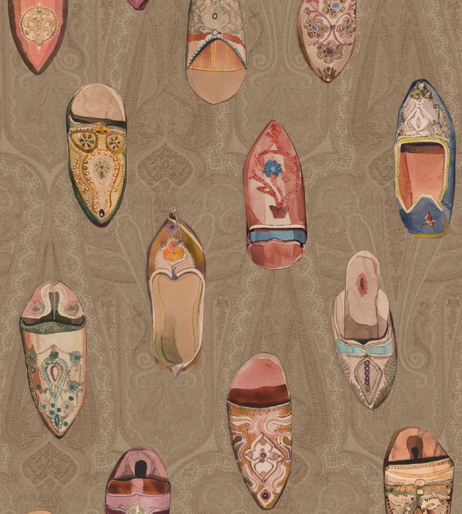 Babouches Wallpaper - Sand