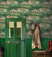Morning Gallop Room Wallpaper - Green