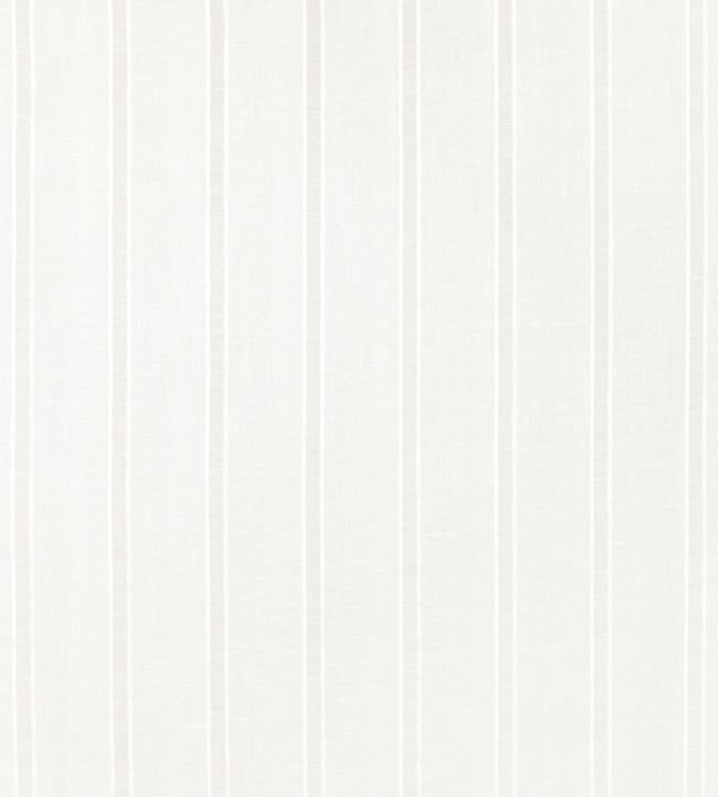 Carlisle Stripe Fabric - White 