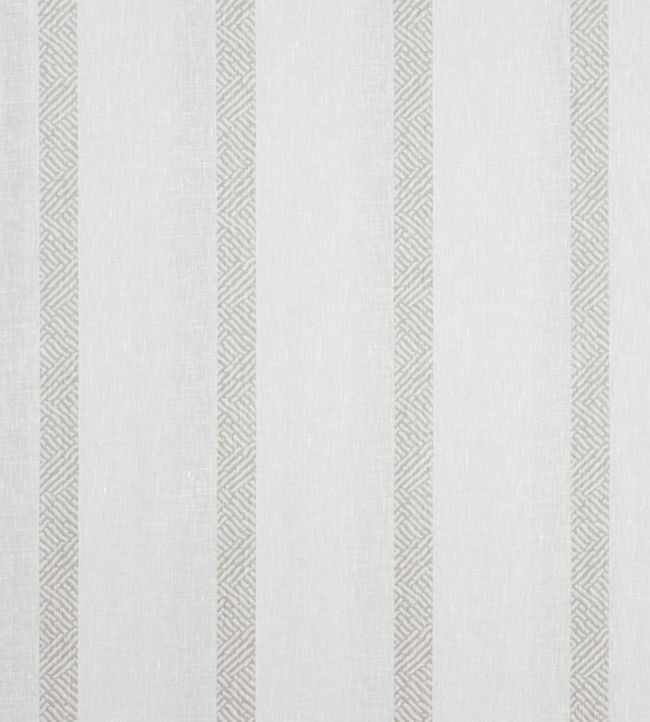 Cobble Hill Stripe Fabric - White 