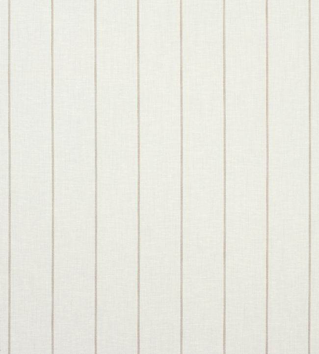 Berkshire Stripe Fabric - White